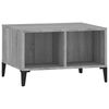 vidaXL S&oacute;fabor&eth; Gr&aacute;tt Sonoma 60x50x36,5 cm Samsettur Vi&eth;ur