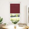 vidaXL Pleated Blind Bordeaux Rautt 60x150 cm Efni Breidd 59,4 cm