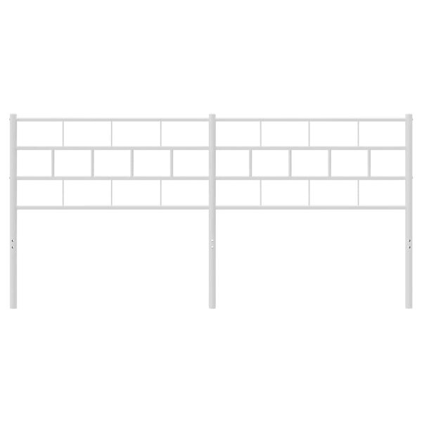 vidaXL Skiptanlegt R&uacute;mgafl &uacute;r M&aacute;lmi Hv&iacute;tur 160 cm