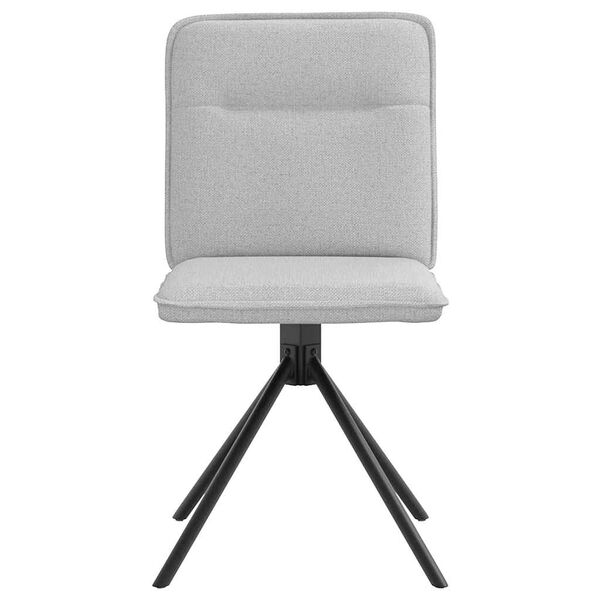 vidaXL bor&eth;stofust&oacute;lar 2 stk Cloud Grey Efni