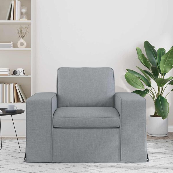 vidaXL S&oacute;fi Lj&oacute;sgr&aacute;r Heildarv&iacute;ddir: 103 x 80 x 82 cm (B x D x H)