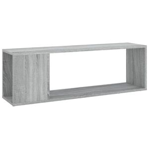 vidaXL Sj&oacute;nvarpssk&aacute;pur Gr&aacute;r Sonoma 100x24x32 cm Samsettur Vi&eth;ur