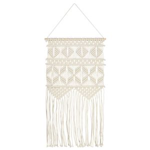 vidaXL Macrame Vegghengi 40x80 cm Bómull