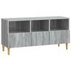 vidaXL Sj&oacute;nvarpssk&aacute;pur Gr&aacute;r Sonoma eikarlitur 102 x 34,5 x 50 cm