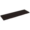 vidaXL Ba&eth;herbergisbor&eth;plata Br&uacute;nn 200x60x(2-4)cm Me&eth;h&ouml;ndla&eth;ur Vi&eth;ur