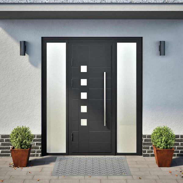 vidaXL Gar&eth;pl&ouml;ntur 2 stk 30x30x30 cm Ve&eth;urst&aacute;l