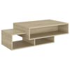 vidaXL S&oacute;fabor&eth; Sonoma Eik 105x55x32 cm Samsettur Vi&eth;ur