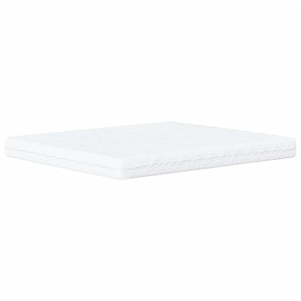 vidaXL Svampd&yacute;na Hv&iacute;t 160x210 cm St&iacute;fleiki H2 H3