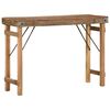 vidaXL Endabor&eth; Br&uacute;nn 110 x 35 x 76 cm Solid endurheimt tr&eacute;