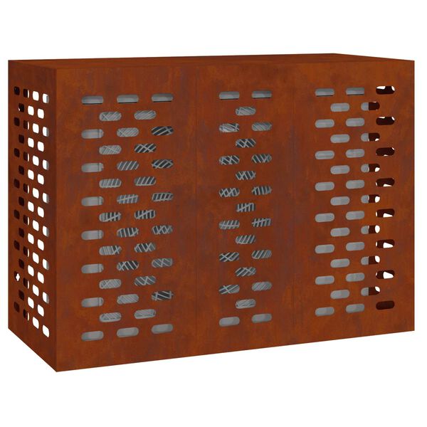 vidaXL Loftk&aelig;liv&ouml;r&eth;ur Rusty 110 x 50 x 80 cm Ve&eth;ra&eth; st&aacute;l