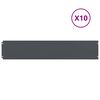 vidaXL t&uacute;nkantar 10 stk Antras&iacute;t 20x103 cm Kaldvalsa&eth; st&aacute;l