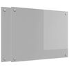 vidaXL Eldh&uacute;sbak 2 pcs Lj&oacute;sgr&aacute;r 80 x 60 cm hertu&eth; gler