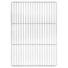 vidaXL Grillgrind Silfur 50 x 35 cm Ry&eth;fr&iacute;tt St&aacute;l