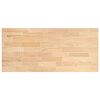 vidaXL Eldh&uacute;sbor&eth;plata 140x63,5x2,7 cm Solid Wood Eik Ferhyrnd