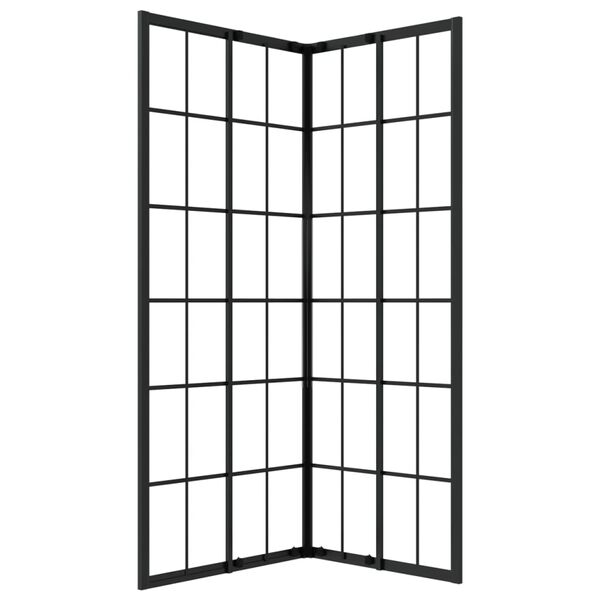 vidaXL Sturtuklefi Hert Gler 80x70x180 cm