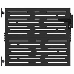 vidaXL Gar&eth;hli&eth; 85x100 cm &uacute;r corten st&aacute;li, ferkanta&eth;