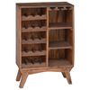 vidaXL Rekki Br&uacute;nn 60 x 30 x 90 cm Solid endurheimt tr&eacute;