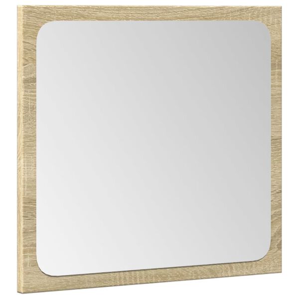 vidaXL 3 Hluta Ba&eth;herbergissett Sonoma Eik Samsettur Vi&eth;ur