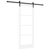 vidaXL Rennidyr ORKDAL Hv&iacute;tt og svart 83 x 211 cm