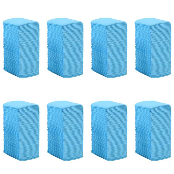 vidaXL Dúkar fyrir Gæludýr 400 stk. 60x45 cm Óofinn Dúkur