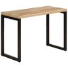 vidaXL Bor&eth;stofubor&eth; 110x50x76 cm Solid Wood Mang&oacute;