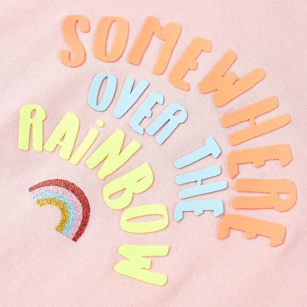 Krakkastuttermabolur Ljósbleikur 104