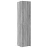 vidaXL H&aacute;r Sk&aacute;pur Gr&aacute;r Sonoma 40x42,5x185 cm Samsettur Vi&eth;ur