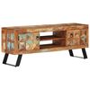 vidaXL Sj&oacute;nvarpssk&aacute;pur 112x30x45 cm Gegnheill Endurn&yacute;ttur Vi&eth;ur