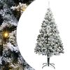 vidaXL Gervi fyrir-lj&oacute;ma j&oacute;latr&eacute; me&eth; 300 LED Gr&aelig;nn 400 cm PVC