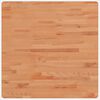 vidaXL Bor&eth;plata 70x70x4 cm Ferningur Gegnheilt Beyki