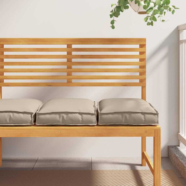 vidaXL P&uacute;&eth;i 2 pcs M&oacute;gr&aacute;r 40 x 40 x 8 cm Oxford efni