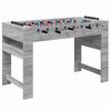 vidaXL F&uacute;staboltabor&eth; Gr&aacute;r Sonoma 125 x 60,5 x 80 cm Samsettur vi&eth;ur