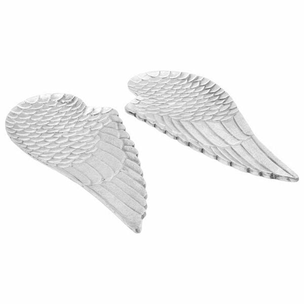 vidaXL Ávaxtakarfa 2 pcs Silfur 40 x 18 x 2.5 cm Ál