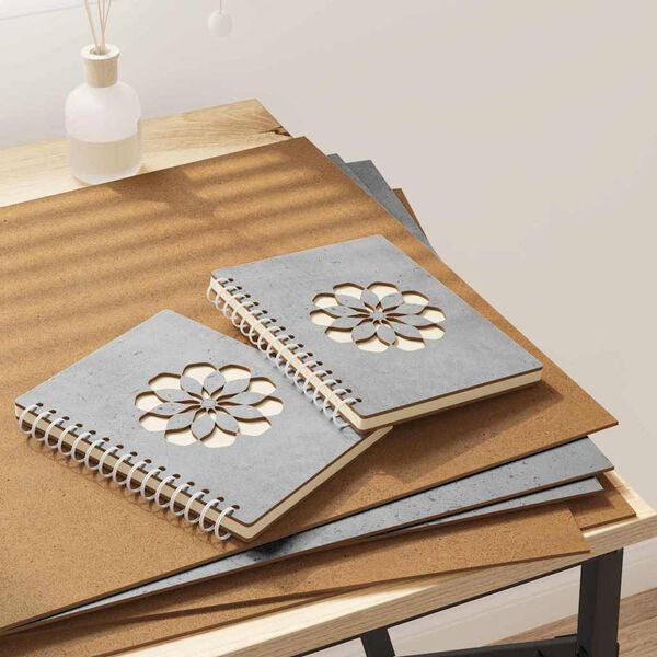 vidaXL Skreyting spjöld 50 pcs Steingrið 40 x 60 x 0.27 cm