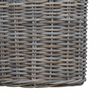 vidaXL Pl&ouml;ntuk&ouml;rfu me&eth; geymslu 2 pcs Gr&aacute;r Lacak Rattan