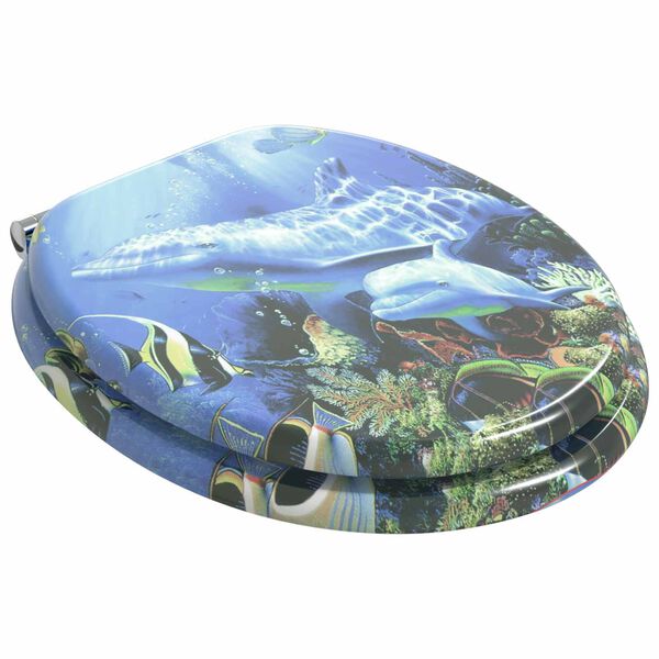 vidaXL WC sete 2 pcs Bl&aacute;r 44 x 38 cm MDF bor&eth;