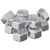 vidaXL Hex kastan&iacute;uhnappar 3913 pcs Silfur M&aacute;lmur