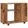 vidaXL Hli&eth;arbor&eth; Gamli Vi&eth;ar 70x35x55 cm Samsettur Vi&eth;ur