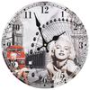vidaXL Gamaldags Veggklukka Marilyn Monroe 30 cm