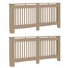 vidaXL Hitarak&aacute;pa 2 pcs Sonoma eikarlitur 172 x 19 x 81,5 cm