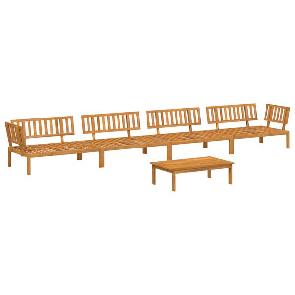 vidaXL S&oacute;fasett me&eth; p&uacute;&eth;i Einlita 5 pcs Antras&iacute;t Hrein akas&iacute;utr&eacute;