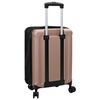 vidaXL Ferðataska með lás rose gold 34 x 23 x 55.5 cm ABS Plast