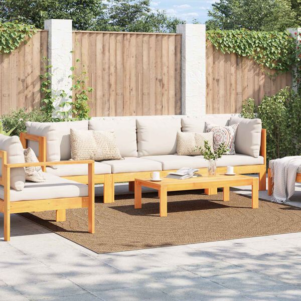 vidaXL Sv&aelig;&eth;isteppi Moir&eacute; AGIRA N&aacute;tt&uacute;rulegur 240 x 240 cm P&oacute;l&yacute;ester