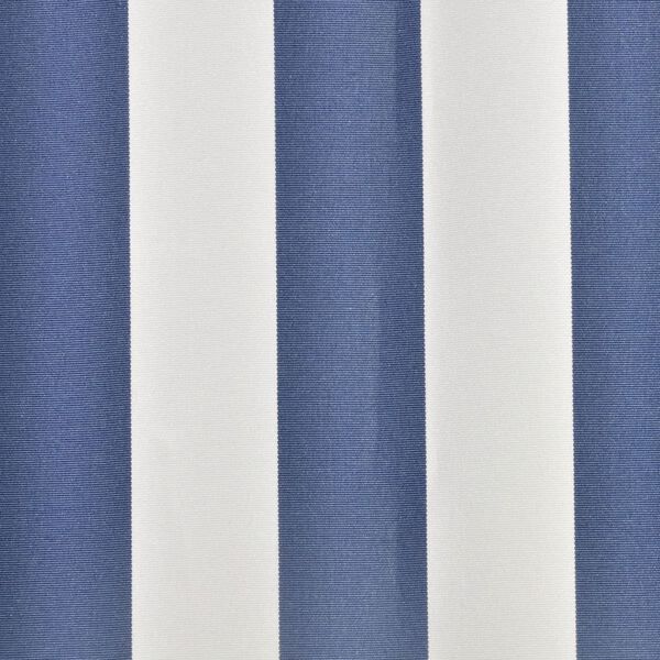 vidaXL Mark&iacute;sa Strigi Bl&aacute; og Hv&iacute;t 500 x 300 cm