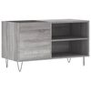 vidaXL Pl&ouml;tusk&aacute;pur Steypugr&aacute;r 85x38x48 cm Samsettur Vi&eth;ur