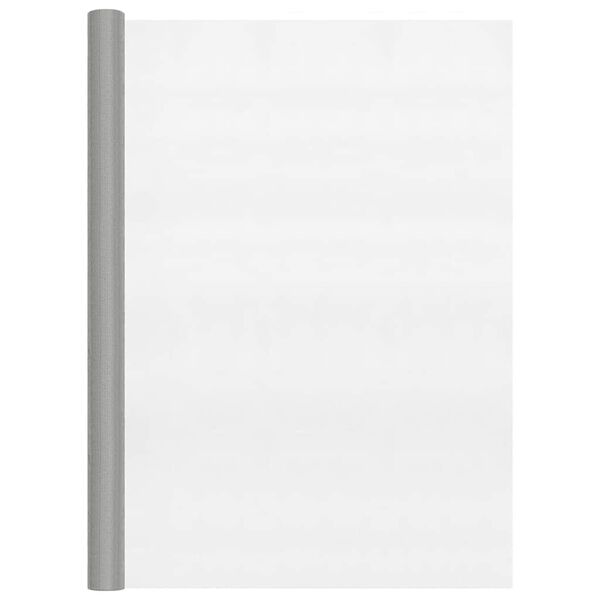 vidaXL Netskjár Ryðfrítt Stál 112x2000 cm Silfurlitaður