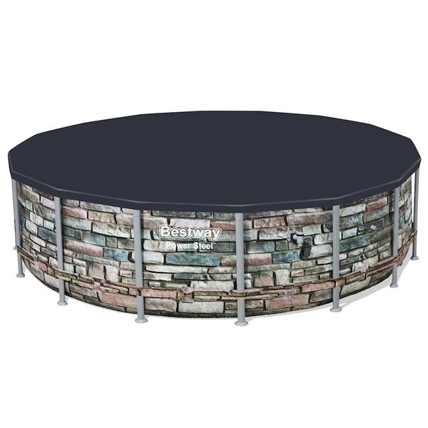 Bestway Yfirbreiðsla fyrir Sundlaug "Flowclear" 488 cm