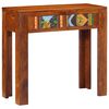 vidaXL Console Borð 80x35x75 cm Solid Wood Acacia