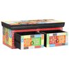 vidaXL Sj&oacute;nvarpssk&aacute;pur Marglitur 60 x 30 x 24 cm Gegnheill mang&oacute;vi&eth;ur