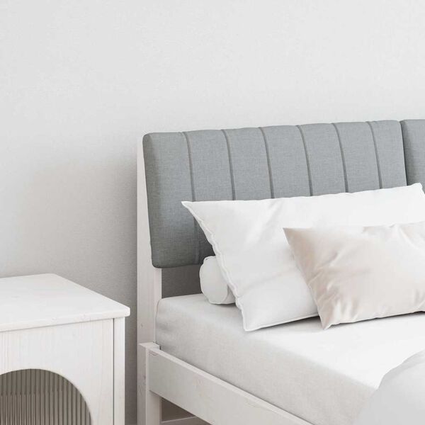 vidaXL B&oacute;lstru&eth; r&uacute;mgafl Lj&oacute;sgr&aacute;r 140 cm Solid furuhikk